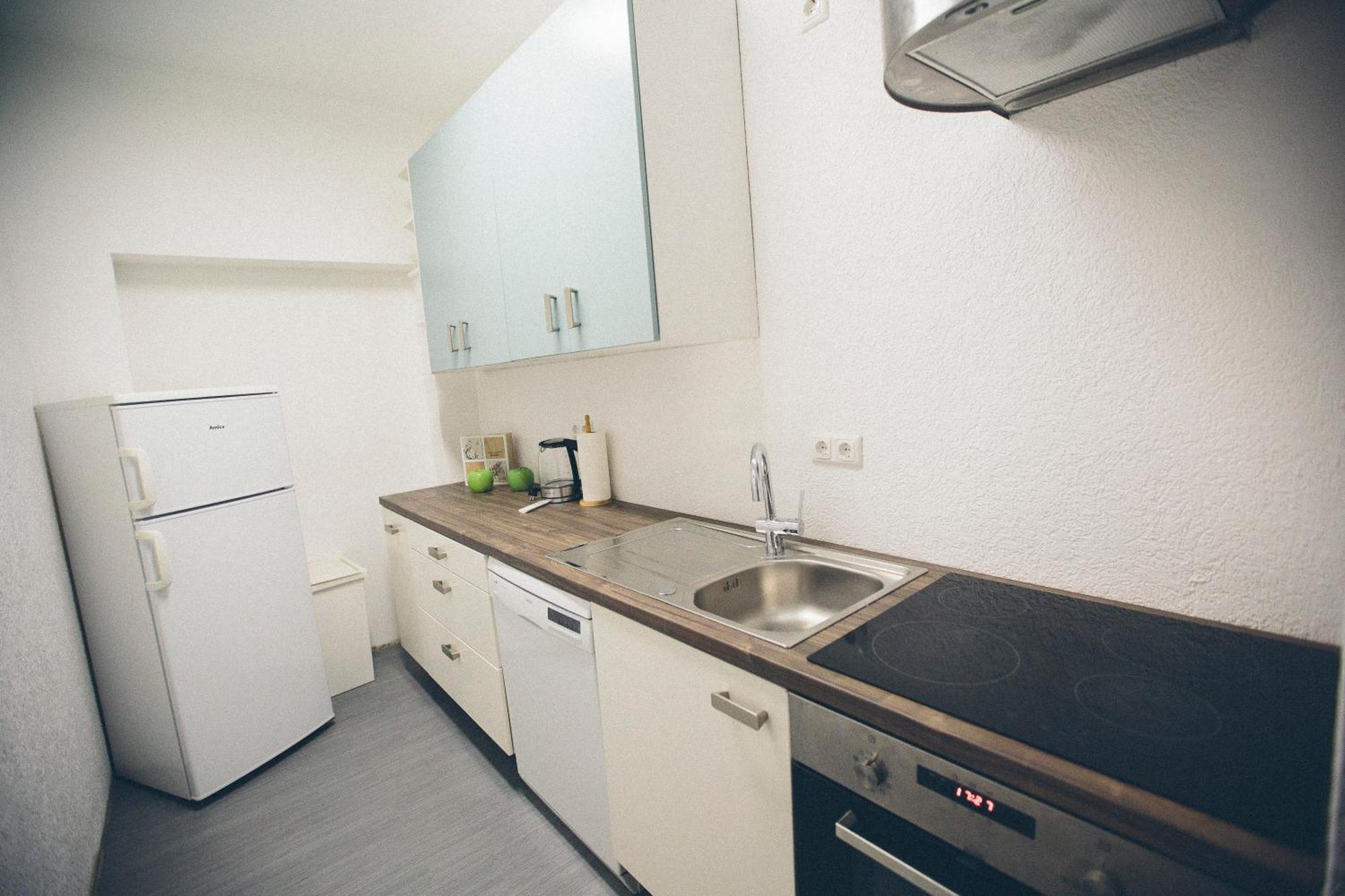 Grosse & Voll Ausgestattete Apartments, Studios, Doppelzimmer, Workspace, Parkplatz, Netflix, Prime & Schnelles Wifi In Ruhiger Lage Mit Garten Rudolstadt Chambre photo