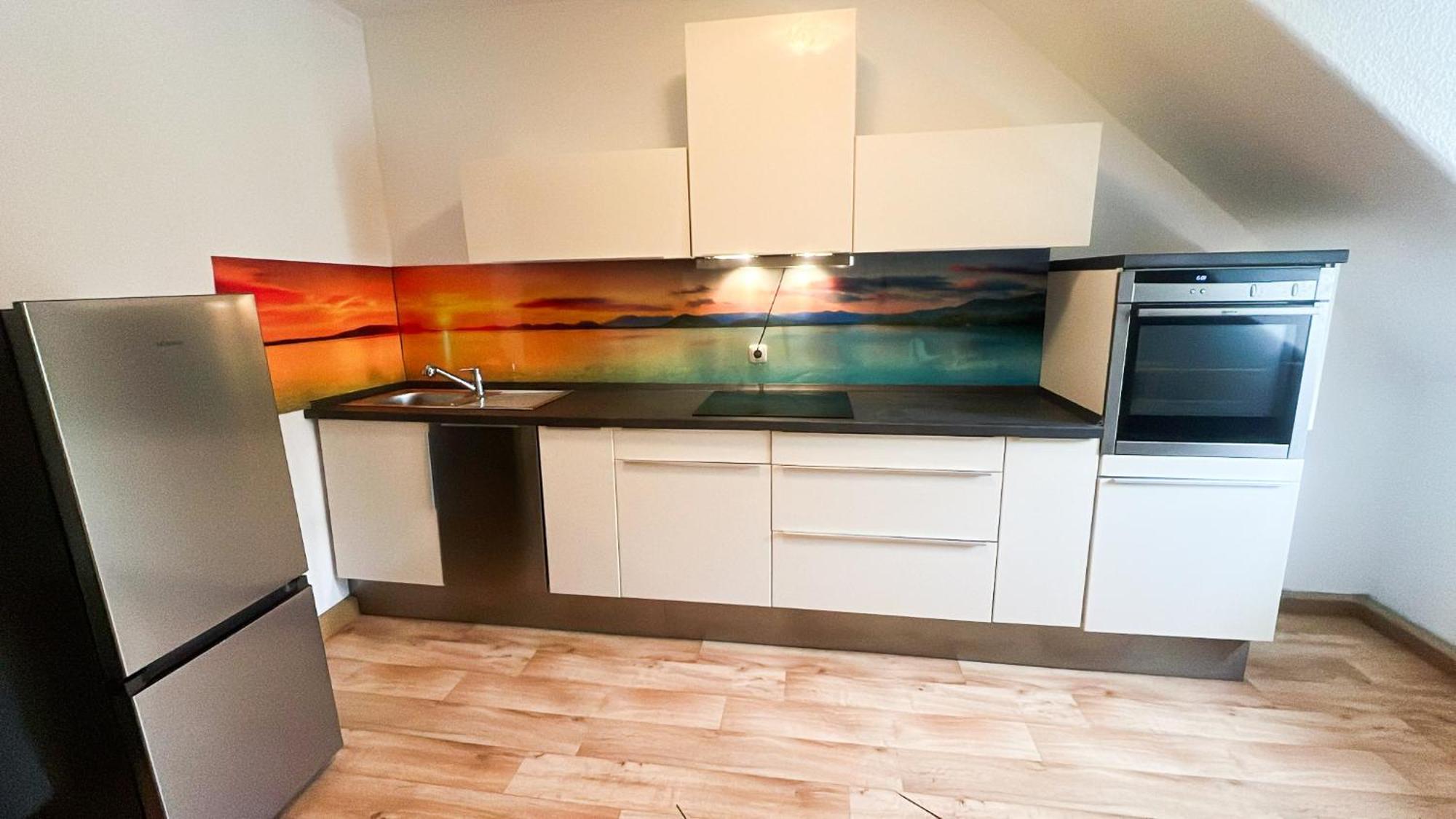 Grosse & Voll Ausgestattete Apartments, Studios, Doppelzimmer, Workspace, Parkplatz, Netflix, Prime & Schnelles Wifi In Ruhiger Lage Mit Garten Rudolstadt Chambre photo